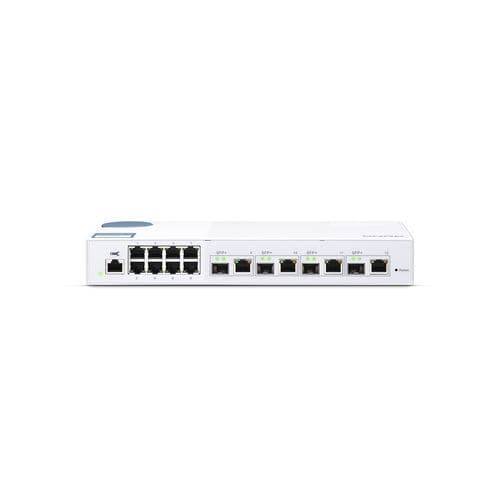 管理型以太网交换机 - QSW-M408-4C - QNAP - 12 端口式 / 2 级 / 2.5 GbE
