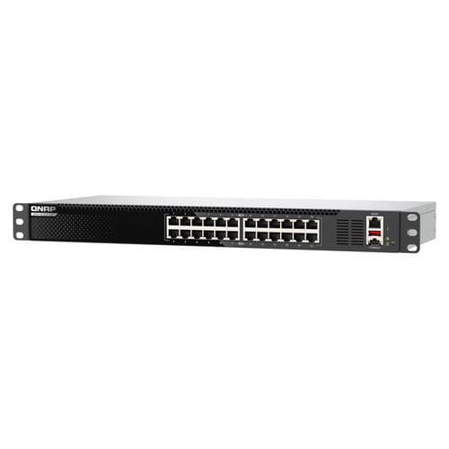 管理型以太网交换机 - QSW-M3224-24T - QNAP - 14 端口式 / 千兆以太网 / 3 级