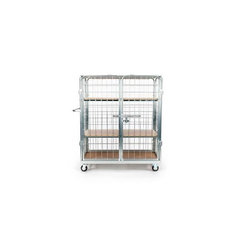 运输推车 - G300 CLOSED - Carttec - 金属 / 槽支架 / 工业