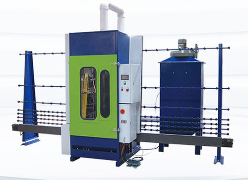 立式喷砂机 - ZP series - Shandong Truetec Machinery Co., Ltd. - 自动 / 压力式 / 用于玻璃