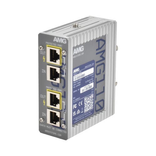 PoE避雷器 - AMG110-2X-SP - AMG Systems - 紧凑型 / RJ45 / DIN导轨
