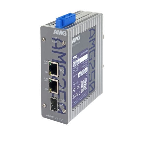媒体变换器 - AMG250-2FBT-1S-P180 - AMG Systems - 以太网 / 千兆以太网 / DIN导轨
