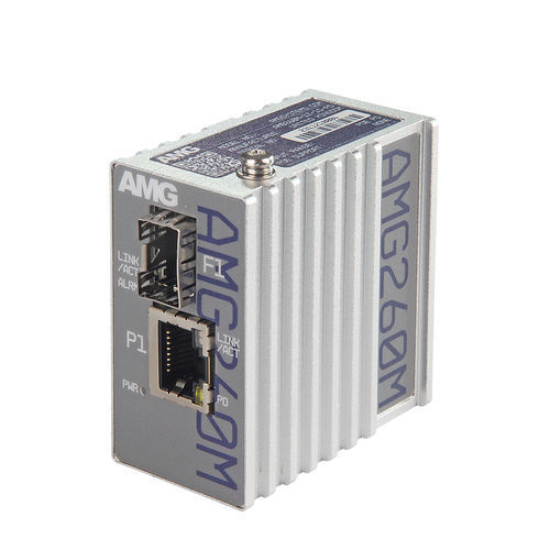 媒体变换器 - AMG260M-1F-1S-PD - AMG Systems - 功率 / 以太网 / DIN导轨