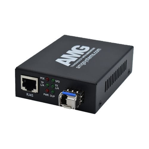媒体变换器 - AMG210M-1GAT-1SM1A-P30 - AMG Systems - 以太网媒体 / 千兆以太网 / 紧凑型