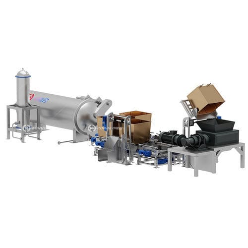 钳口式破碎机 - Zhucheng Zhongnenghe Machinery Technology Co., Ltd. - 固定式