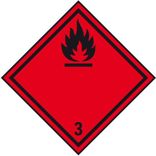 安全标签 - 70076 - Kroschke sign-international GmbH - 自粘贴 / 用于可燃液体 / 工业