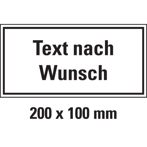 安全信息看板 - 10767 - Kroschke sign-international GmbH - 室内、室外 / 自粘贴