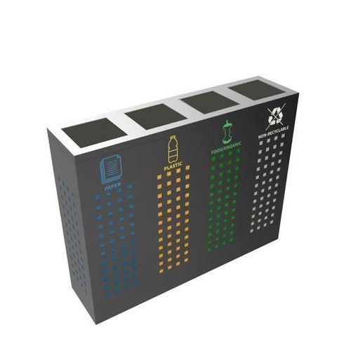 塑料垃圾桶 - Albris 4 flux - Recycleoffice - 用于塑料 / 用于纸张 / 用于废料回收