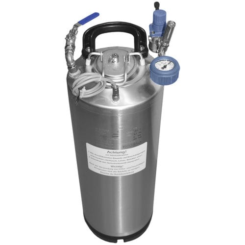 承压贮液罐 - DP-K-004-000003 - Dosier- und Prüftechnik GmbH - 压力调节 / 定量 / 润滑