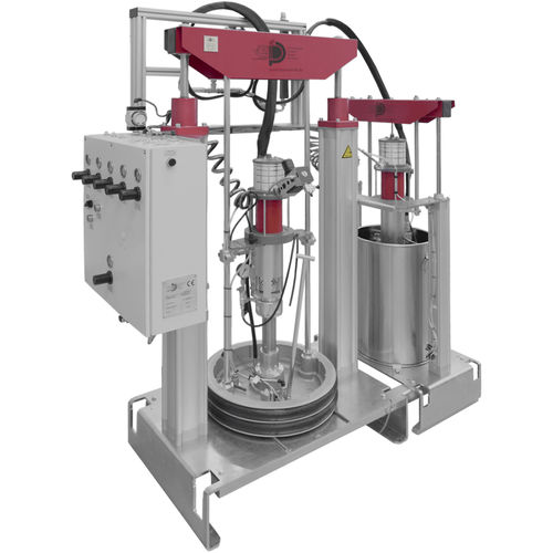 油桶式泵 - FP200-S - Dosier- und Prüftechnik GmbH - 用于润滑剂 / 用于粘合剂 / 液体润滑脂