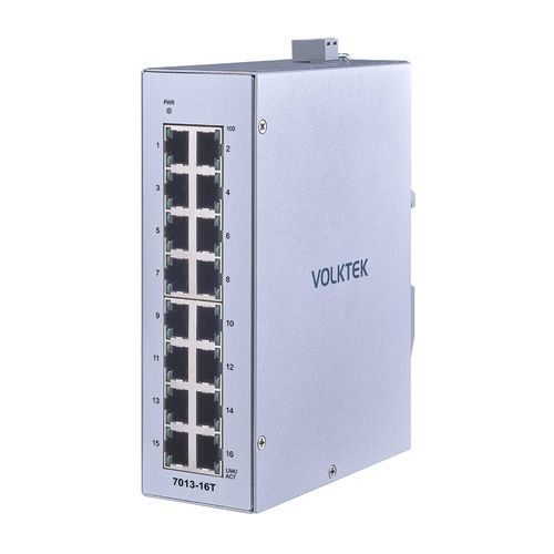 非管理型以太网交换机 - 7013-16T-I - Volktek - 16 端口式 / ProfiNet / DIN导轨