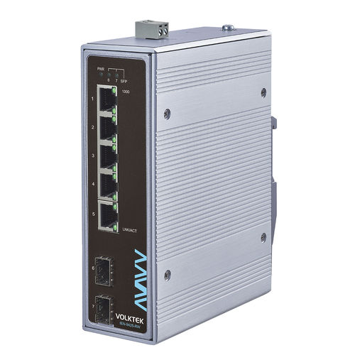 非管理型以太网交换机 - IEN-9425-RW - Volktek - 7 个接口 / 千兆以太网 / ProfiNet
