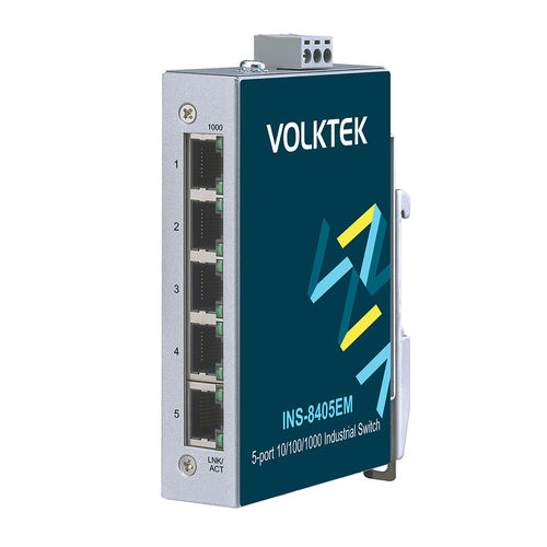 非管理型网络交换机 - INS-8405EM - Volktek - 5端口 / 千兆以太网 / ProfiNet