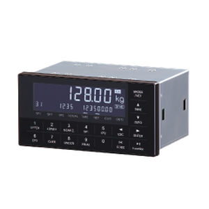 LCD显示屏称重仪表 - W100 series - MG Co., Ltd. - DIN导轨 / IP65 / RS-485