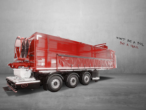 半拖挂式砂浆输送机 - MOBILEMAN D3L - GB Machines - 柴油