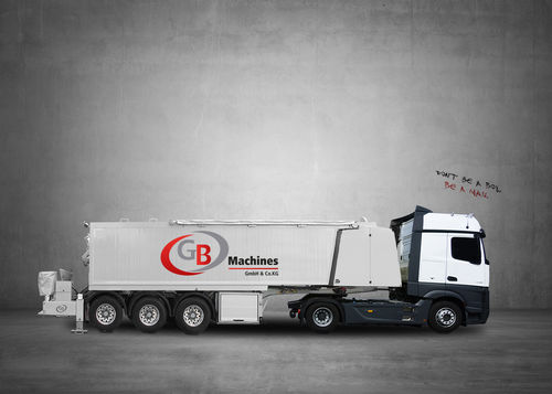 半拖挂式砂浆输送机 - MOBILEMAN D5 - GB Machines