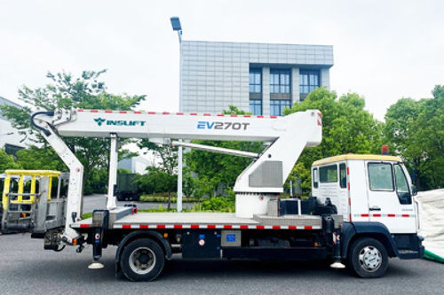 卡车安装式伸缩臂式升降机 - EV270T - Jiangsu Inslift Technology Co., Ltd. - 柴油机 / 户外 / 远程遥控