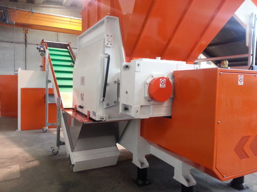 初级撕碎机 - MS 40-120 IT - ISVE - 单轴 / 纸质 / 散装固体废弃物