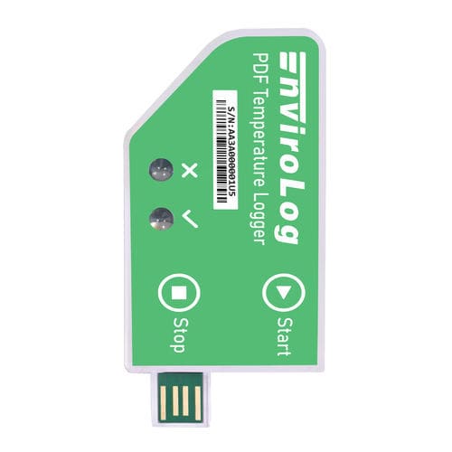 温度数据采集器 - EV-16 - envirolog - USB / 无显示 / 食品级
