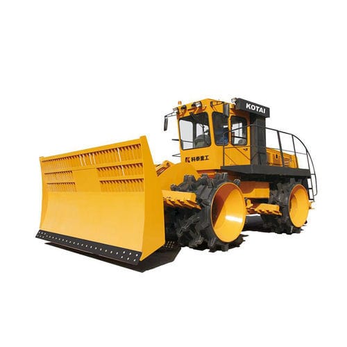 混合废料压缩机 - KC280H - Qingdao Ketai Heavy Industry Machinery Co., LTD., - 移动式 / 液压 / 前端装载