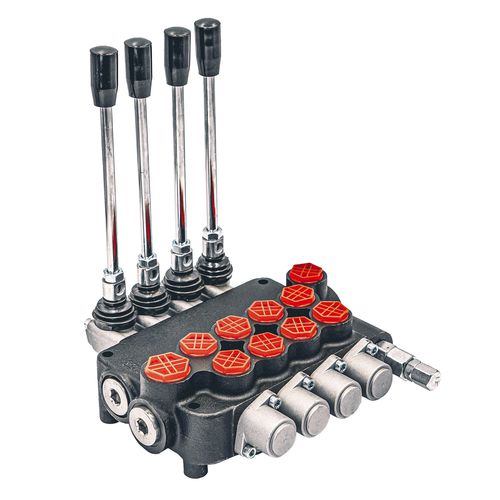 线轴气动分配器 - P - Weifang Chengfeiyue Hydraulic Machinery Co., Ltd. - 手动 / 电动液压