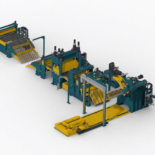 高强度钢线圈给料机 - DEVELOPPEMENT PROJETS INDUSTRIELS (DPI) - 精冲加工 / 用于磁钢板 / 用于汽车工业