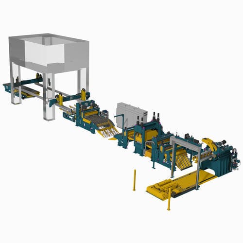 高强度钢线圈给料机 - DEVELOPPEMENT PROJETS INDUSTRIELS (DPI) - 精冲加工 / 用于磁钢板 / 用于汽车工业