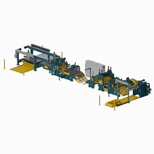 条带切割线（纵切） / 用于薄金属板 - DEVELOPPEMENT PROJETS INDUSTRIELS (DPI) - 金属带 / CNC数控 / 卷材送料