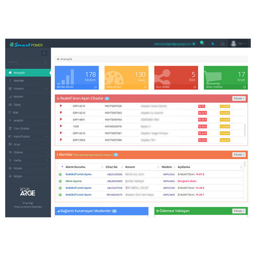 能源管理软件 - SmartPOWER WEB - Grup Arge Energy and Control Systems - 分析 / 自动化 / 报告