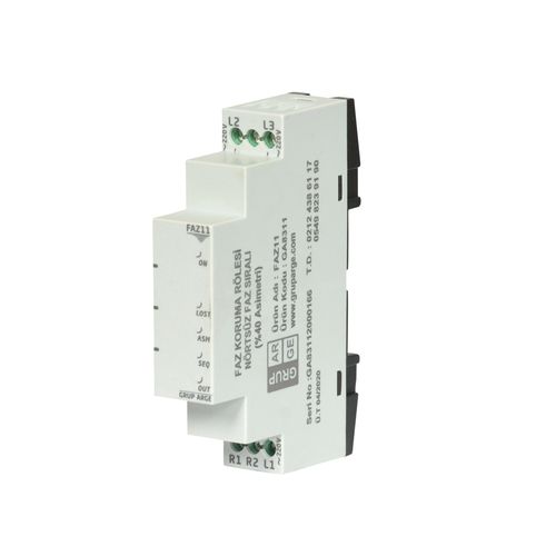断相保护继电器 - FAZ series - Grup Arge Energy and Control Systems - 相位顺序 / 相位不对称 / 交流