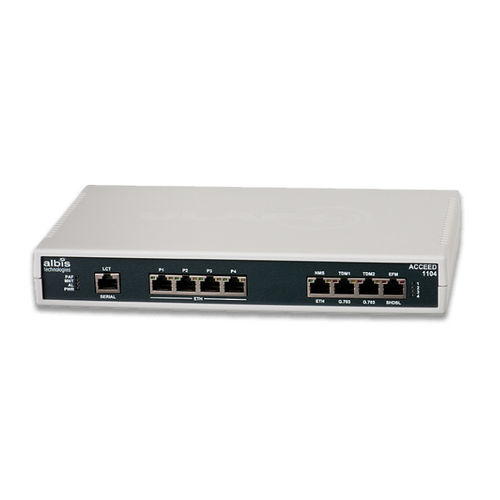 管理型以太网交换机 - ACCEED 1104 - acconic AG - 9 个接口 / 台式 / 交通管理