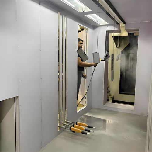 封闭式粉化间 - Xiangyang Jingtu Anti corrosion Materials Co., Ltd - 开放式 / 用于零件 / 用于重型装备