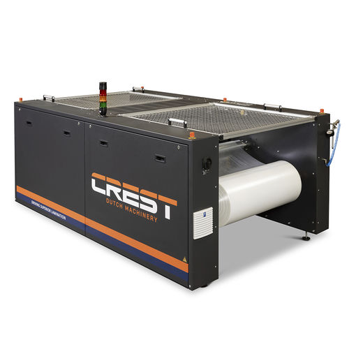 旋转拷花设备 - Crest Dutch Machinery - 用于纸张 / 液压气动式