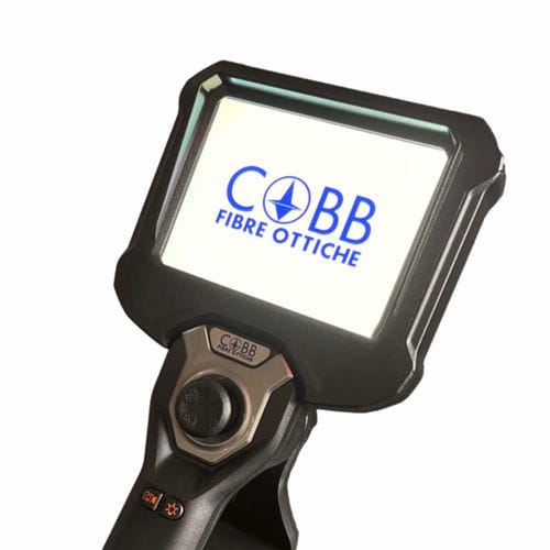 挠性视频内窥镜 - LHC-DUAL VISION - Cobb Fibre Ottiche Srl - 用于机器 / 储罐用 / 用于管道检查