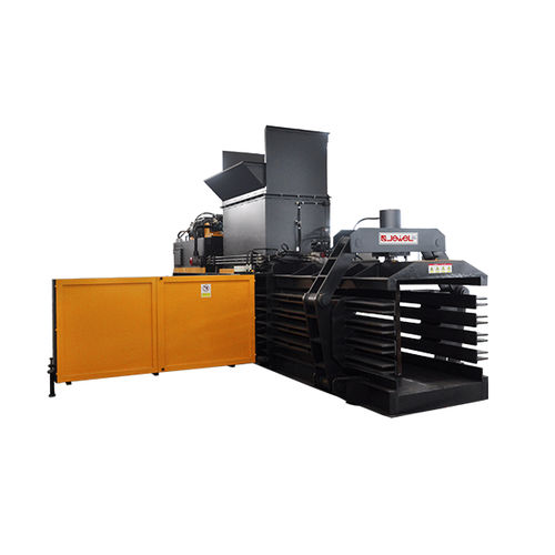 废料打包压缩机 - JPW80QT-P - SHANGHAI JEWEL TECH CO.,LTD - 卧式 / 自动