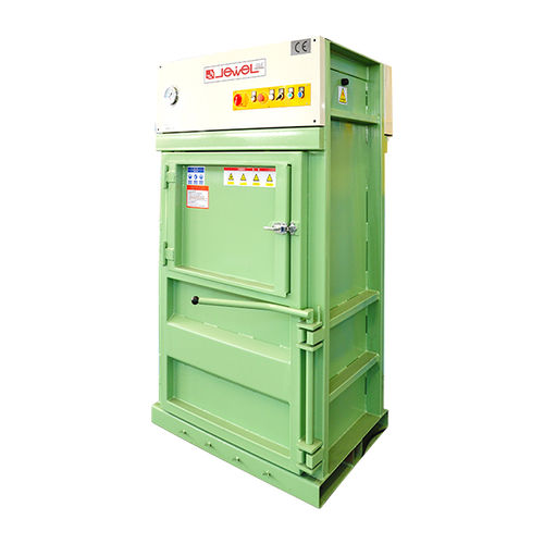 纸张打包压缩机 - JP8060T5X - SHANGHAI JEWEL TECH CO.,LTD - 用于塑料 / 废料 / 垂直