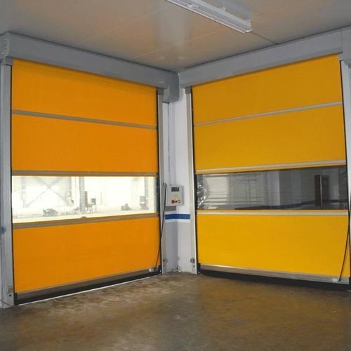 螺旋形门 - Mid Helical  - KAPISAN ENDÜSTRİYEL KAPI SİSTEMLERİ - 铝框架 / PVC / 室内