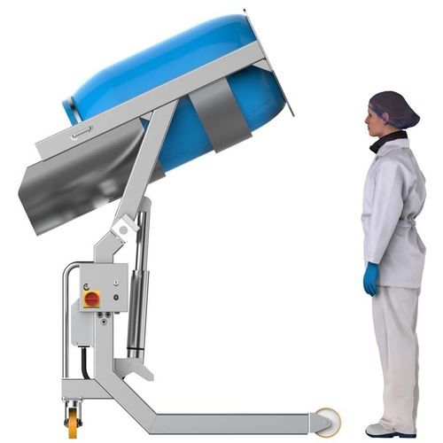 油桶倾卸装置 - 600/HT2-DRUM - CM Process Solutions LLC - 液压 / 手动 / 用于容器