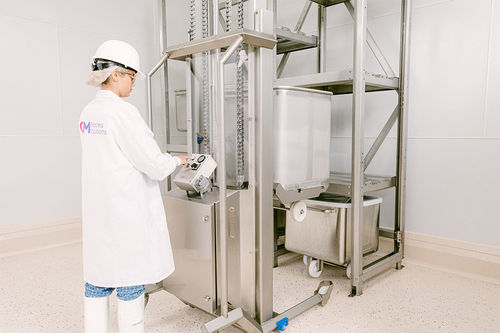 电动液压堆高车 - 600/BS2-1000 - CM Process Solutions LLC - 步行 / 食品工业 / 搬运