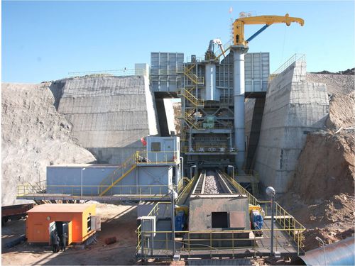 初级破碎机 - TAIYUAN HEAVY INDUSTRY CO.,LTD - 转盘 / 半移动式