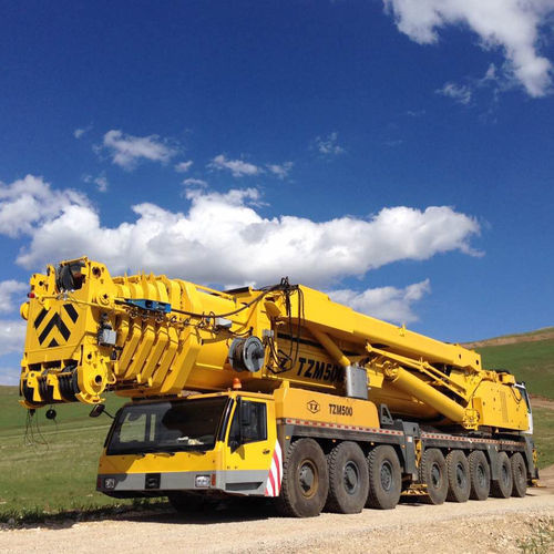 全地形起重机 - TZM series - TAIYUAN HEAVY INDUSTRY CO.,LTD - 自走式 / 伸缩 / 用于维护