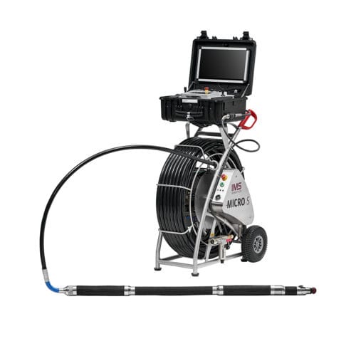 推入式摄像机 - MICRO S - Groupe IMS Robotics - 数字 / 下水道 / 检查