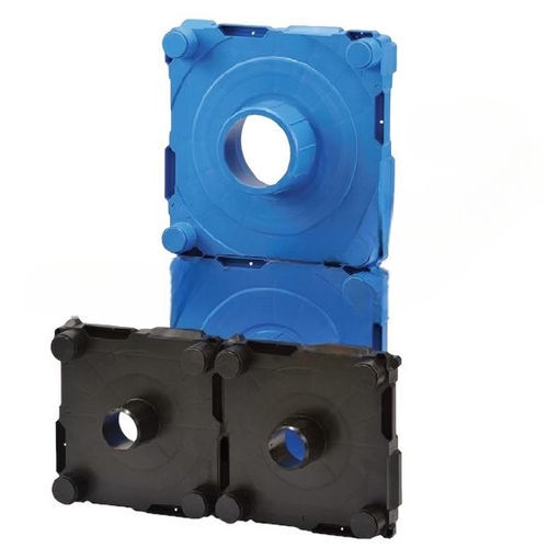 支撑法兰 - FL40x40C3STAK_en - BANCALI S.r.l.s. - 塑料 / 正方形