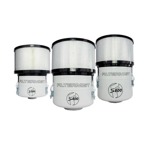 油雾收集器 - S series - FILTERMIST LIMITED - 凝聚 / 离心 / 用于机床
