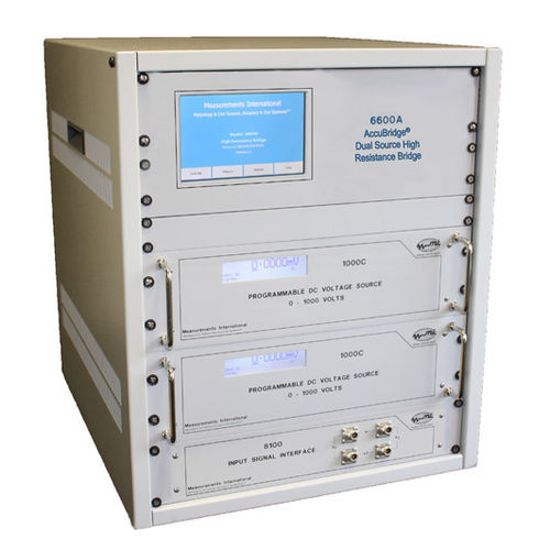电阻测量仪器 - 6600A - QROMETRIC - 校准 / 台式