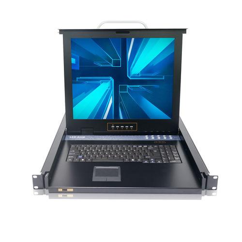 KVM转换开关 / 机架式 - RGD-KVM-1708CI-CAT5 - Key Technology Rugged System Limited - 带键盘 / 数字 / 带LCD屏幕