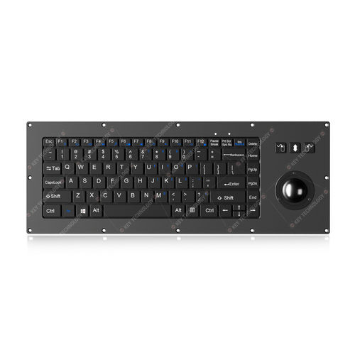 面板式键盘 - K-TEK-V405-38-MTB-AVR-FN-SC-BT - Key Technology Rugged System Limited - 剪刀式开关 / 86 键式 / 鼠标三键