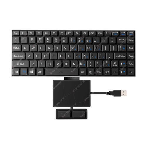 面板式键盘 - K-TEK-V285-FN-BL-FC-SC-DWP+TP85-DML+2K-FC - Key Technology Rugged System Limited - 剪刀式开关 / 86 键式 / 鼠标双键