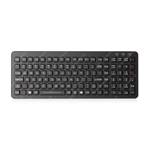 面板式键盘 - K-TEK-M366KP-FN-BL-ML-OEM - Key Technology Rugged System Limited - 碳接触 / 108 键式 / 航空航天用途