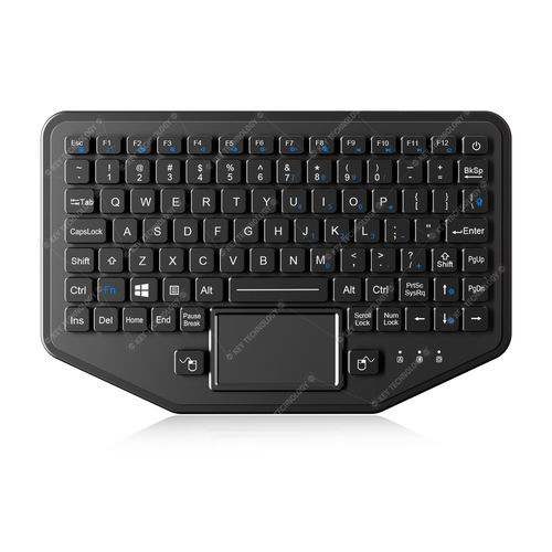 面板式键盘 - K-TEK-M275TP-FN-BL-FC-KC-FDT-WF - Key Technology Rugged System Limited - 碳接触 / 鼠标双键 / 92键